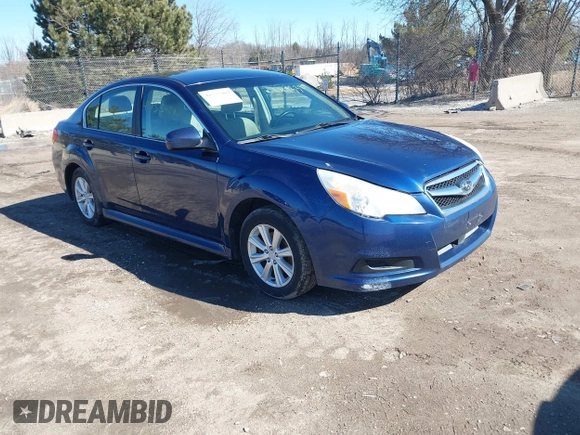 2010 Subaru Legacy Premium with VIN 4S3BMBB60A3234939, listed as a IAAI auction lot 41733409 with 171,755 mi miles and . Bid and sale history available at DreamBid. Image 1.