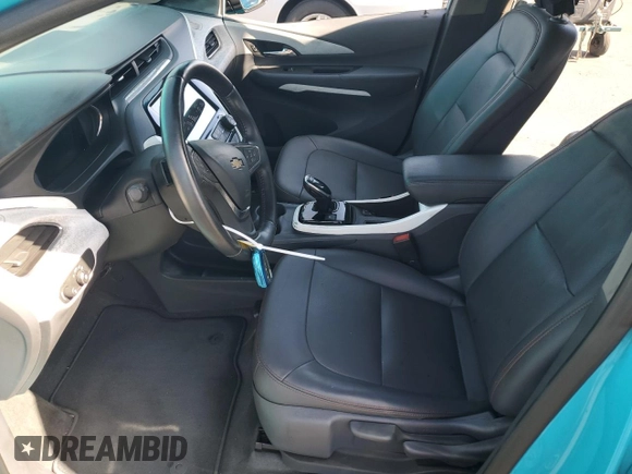 2021 Chevrolet Bolt EV Premier with VIN 1G1FZ6S01M4105220, listed as a Copart auction lot 54224355 with 41,882 mi miles and Salvage title. Bid and sale history available at DreamBid. Image 7.