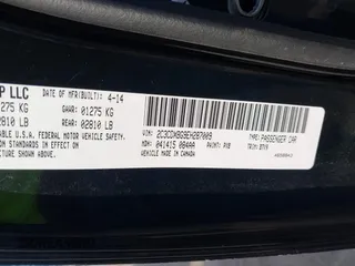 2014 Dodge Charger SE with VIN 2C3CDXBG9EH287009, listed as a IAAI auction lot 41924116 with 190,725 mi miles and . Bid and sale history available at carsss.com. Image 9.