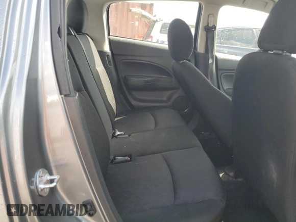 2022 Mitsubishi Mirage ES z VIN ML32AUHJ8NH004769, wystawiony jako Copart lot #49185545 z przebiegiem 82 629 mil mil oraz Szkoda całkowita • Salvage title. Historia ofert i sprzedaży dostępna na DreamBid. Obrazek 10.