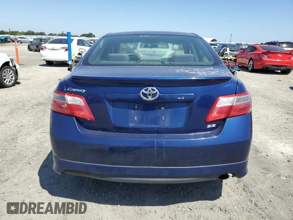 2007 Toyota Camry CE with VIN 4T1BE46K67U061958, listed as a Copart auction lot 55359465 with 227,417 mi miles and Clean Title. Bid and sale history available at carsss.com. Image 6.