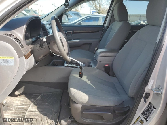 2011 Hyundai Santa Fe GLS with VIN 5XYZGDAB7BG068562, listed as a Copart auction lot 49115295 with 148,562 mi miles and Salvage Title. Bid and sale history available at carsss.com. Image 7.