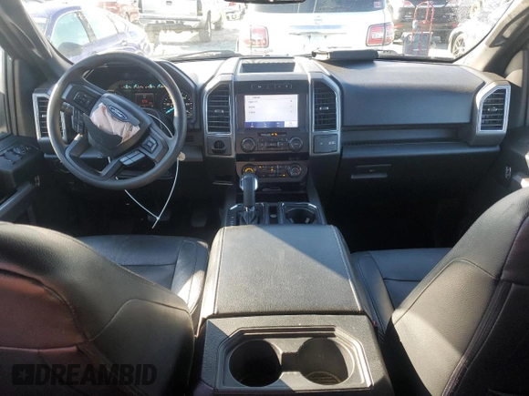 2020 Ford F-150 XL with VIN 1FTEW1CP3LFB61043, listed as a Copart auction lot 86164934 with 128,305 mi miles and Salvage Title. Bid and sale history available at carsss.com. Image 8.