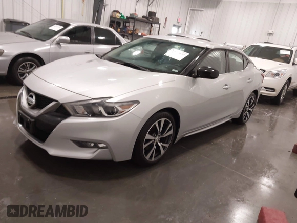 2017 Nissan Maxima S with VIN 1N4AA6AP6HC417168, listed as a IAAI auction lot 41997653 with 108,150 mi miles and . Bid and sale history available at DreamBid. Image 2.