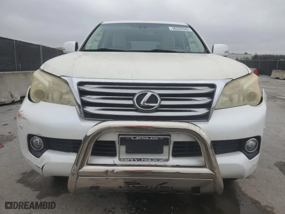 2010 Lexus GX 460 with VIN JTJBM7FX6A5002041, listed as a Copart auction lot 46333545 with 98,117 mi miles and Salvage Title. Bid and sale history available at carsss.com. Image 5.