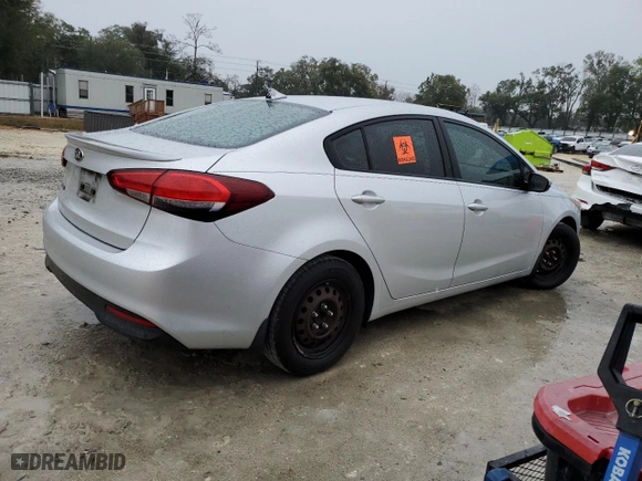 2017 Kia Forte LX with VIN 3KPFL4A71HE113186, listed as a Copart auction lot 46129895 with 112,089 mi miles and Salvage Title. Bid and sale history available at carsss.com. Image 3.