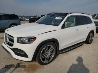 2022 Mercedes-Benz GLS with VIN 4JGFF5KE9NA794105, listed as a Copart auction lot 47177265 with 47,249 mi miles and Non Repairable. Bid and sale history available at carsss.com. Image 1.
