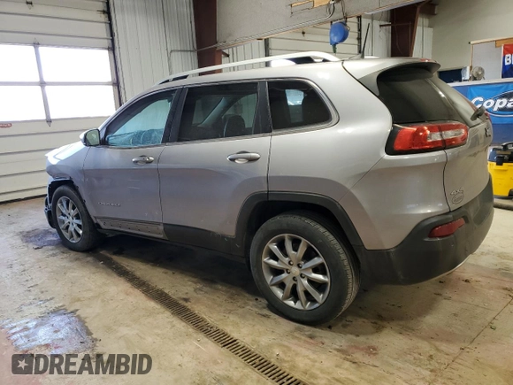 2018 Jeep Cherokee Limited z VIN 1C4PJMDB7JD614682, wystawiony jako Copart lot #52848895 z przebiegiem 137 873 mil mil oraz Szkoda całkowita • Salvage title. Historia ofert i sprzedaży dostępna na DreamBid. Obrazek 2.