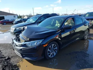 2017 Honda Civic Sedan EX with VIN 19XFC2F76HE205827, listed as a IAAI auction lot 41930165 with 111,158 mi miles. Bid and sale history available at carsss.com. Image 17.