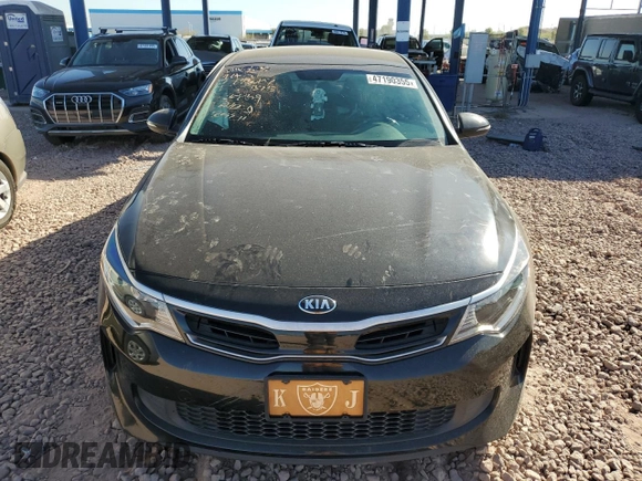 2018 Kia Optima Hybrid Premium with VIN KNAGT4LE0J5023087, listed as a Copart auction lot 47190355 with 90,904 mi miles and Salvage Title. Bid and sale history available at carsss.com. Image 5.