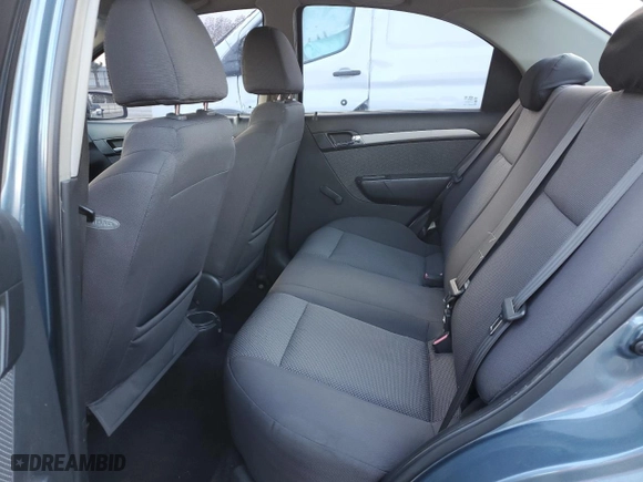 2009 Chevrolet Aveo LT w/1LT with VIN KL1TD56E29B368903, listed as a Copart auction lot 48169405 with 97,489 mi miles and Salvage Title. Bid and sale history available at carsss.com. Image 10.