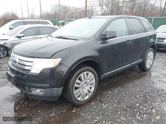 2008 Ford Edge Limited with VIN 2FMDK49C78BA22258, listed as a IAAI auction lot 41820068 with 999,999 mi miles. Bid and sale history available at carsss.com. Image 2.