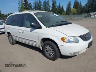 2003 Chrysler Town & Country Limited with VIN 2C8GP64L13R205501, listed as a IAAI auction lot 42131935 with 158,009 mi miles. Bid and sale history available at carsss.com. Image 1.