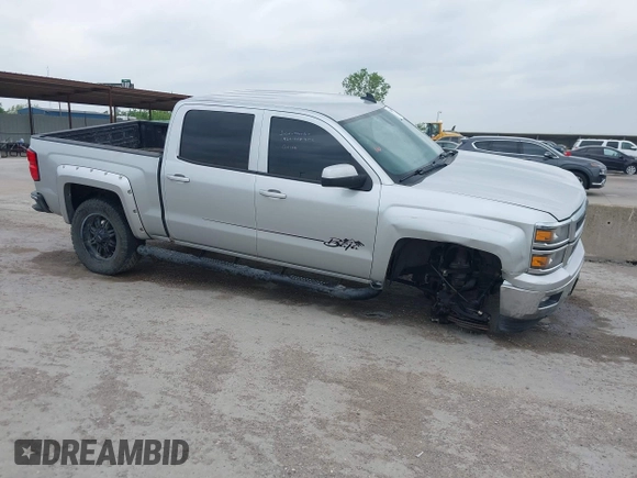 2015 Chevrolet Silverado 1500 LT with VIN 3GCUKREC8FG490856, listed as a IAAI auction lot 42067589 with 121,120 mi miles. Bid and sale history available at carsss.com. Image 13.