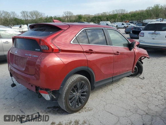 2018 Mitsubishi Eclipse Cross LE с VIN JA4AT4AA9JZ067729, выставлен на аукционе Copart как лот 53556845 с пробегом Не указан миль и Списание • Salvage title. История ставок и продаж доступна на DreamBid. Изображение 3.