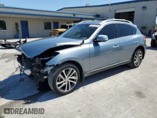 2016 Infiniti QX50 with VIN JN1BJ0RPXGM232391, listed as a Copart auction lot 48721855 with 47,128 mi miles and Salvage Title. Bid and sale history available at carsss.com. Image 1.
