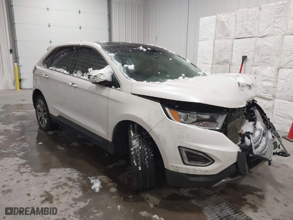 2016 Ford Edge Titanium with VIN 2FMPK4K80GBC30838, listed as a IAAI auction lot 41251708 with 97,757 mi miles. Bid and sale history available at carsss.com. Image 1.