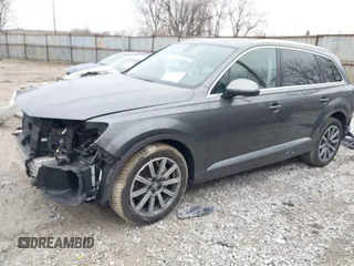 2019 Audi Q7 Premium Plus with VIN WA1LAAF71KD029212, listed as a IAAI auction lot 41489329 with 80,246 mi miles and . Bid and sale history available at DreamBid. Image 2.