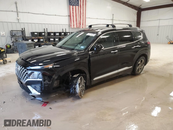 2022 Hyundai Santa Fe SEL with VIN 5NMS64AJ8NH375972, listed as a Copart auction lot 49029125 with 76,958 mi miles and Clean Title. Bid and sale history available at DreamBid. Image 1.