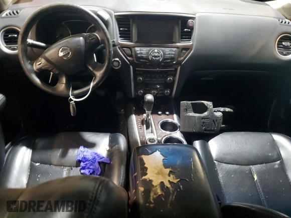2014 Nissan Pathfinder S with VIN 5N1AR2MM8EC716889, listed as a Copart auction lot 59031105 with Not provided miles and Salvage title. Bid and sale history available at DreamBid. Image 8.