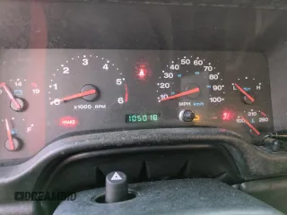 2003 Jeep Wrangler Sport with VIN 1J4FA49S93P373532, listed as a Copart auction lot 74595774 with 105,018 mi miles and Non Repairable. Bid and sale history available at carsss.com. Image 9.