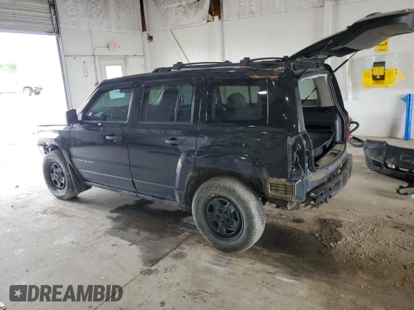 2016 Jeep Patriot Sport with VIN 1C4NJRBB2GD786697, listed as a Copart auction lot 56091025 with 106,762 mi miles and Salvage title. Bid and sale history available at DreamBid. Image 2.