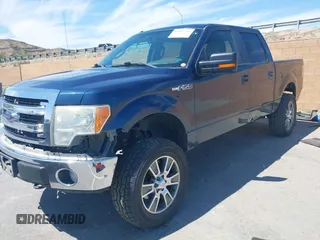 2014 Ford F-150 XL with VIN 1FTFW1EF1EKE11155, listed as a IAAI auction lot 42013793 with 245,476 mi miles and . Bid and sale history available at DreamBid. Image 2.