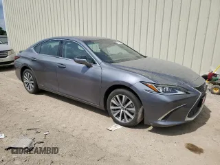 2021 Lexus ES with VIN 58ACA1C10MU006937, listed as a Copart auction lot 72951764 with 22,762 mi miles and Salvage Title. Bid and sale history available at carsss.com. Image 4.