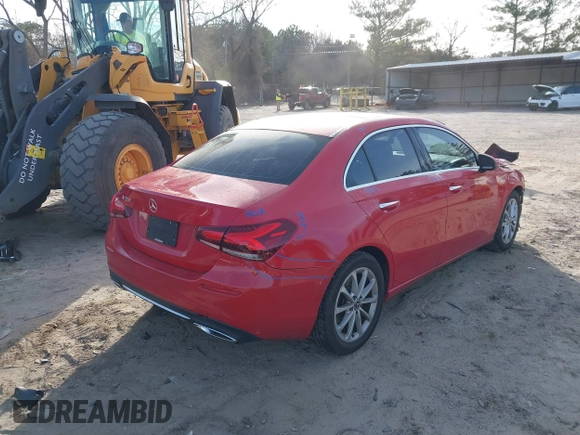 2020 Mercedes-Benz A 220 with VIN W1K3G4EBXLW045013, listed as a IAAI auction lot 41752150 with 78,883 mi miles and . Bid and sale history available at DreamBid. Image 4.
