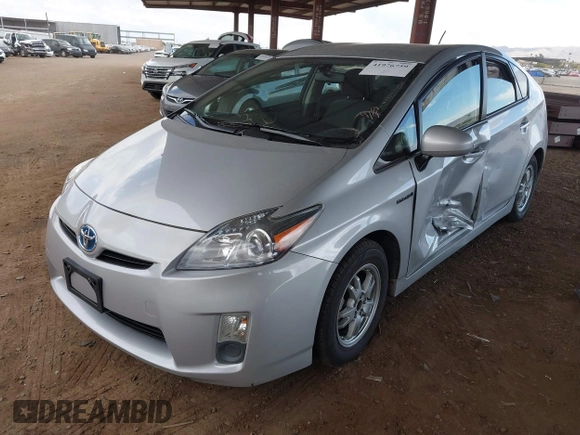 2011 Toyota Prius I with VIN JTDKN3DUXB0287858, listed as a IAAI auction lot 41976759 with 123,021 mi miles and . Bid and sale history available at DreamBid. Image 16.