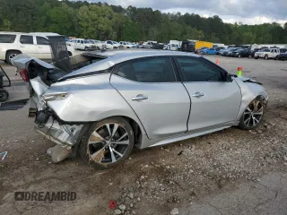 2018 Nissan Maxima Platinum with VIN 1N4AA6AP4JC370230, listed as a Copart auction lot 51544185 with 60,214 mi miles and Salvage Title. Bid and sale history available at DreamBid. Image 3.