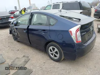 2012 Toyota Prius One with VIN JTDKN3DU0C1525647, listed as a IAAI auction lot 42051971 with 134,330 mi miles and . Bid and sale history available at DreamBid. Image 3.