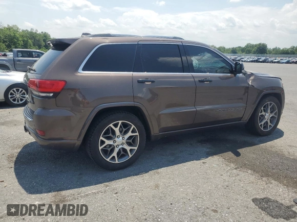 2020 Jeep Grand Cherokee Overland with VIN 1C4RJFCG7LC407185, listed as a Copart auction lot 62366435 with 44,679 mi miles and Salvage title. Bid and sale history available at DreamBid. Image 3.