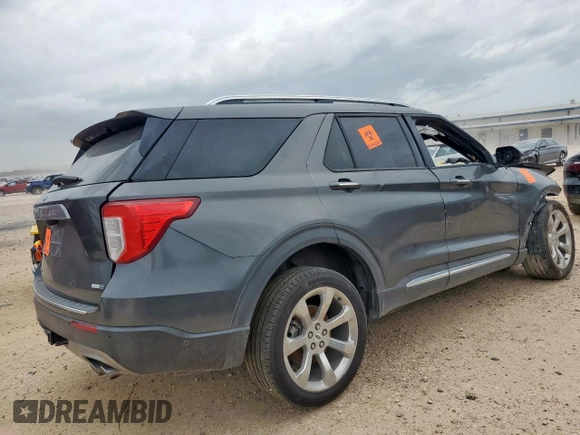 2020 Ford Explorer Platinum с VIN 1FM5K8HC7LGA27300, выставлен на аукционе Copart как лот 60161985 с пробегом 150 253 миль миль и Списание • Salvage title. История ставок и продаж доступна на DreamBid. Изображение 3.