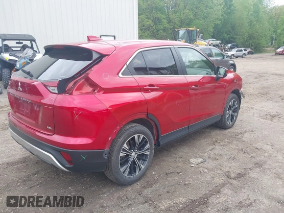 2022 Mitsubishi Eclipse Cross SE with VIN JA4ATWAA8NZ000931, listed as a IAAI auction lot 42278344 with 90,883 mi miles and . Bid and sale history available at DreamBid. Image 4.