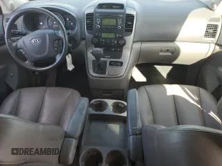 2010 Kia Sedona EX with VIN KNDMH4C37A6329588, listed as a Copart auction lot 88289775 with 127,529 mi miles and Clean Title. Bid and sale history available at carsss.com. Image 8.