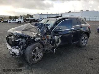 2019 Mercedes-Benz GLC with VIN WDC0G5EB5KF563154, listed as a Copart auction lot 49188345 with 0 mi miles and Salvage Title. Bid and sale history available at carsss.com. Image 1.