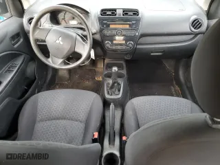 2015 Mitsubishi Mirage DE with VIN ML32A3HJ8FH000488, listed as a Copart auction lot 51011125 with 198,947 mi miles and Clean Title. Bid and sale history available at carsss.com. Image 8.