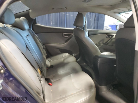2012 Hyundai Elantra Limited with VIN 5NPDH4AE5CH087140, listed as a Copart auction lot 84626734 with 248,421 mi miles and Salvage Title. Bid and sale history available at carsss.com. Image 10.