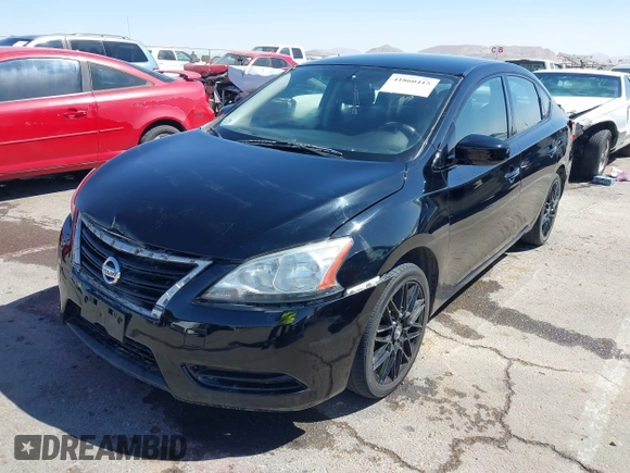 2015 Nissan Sentra SV with VIN 3N1AB7AP6FL667902, listed as a IAAI auction lot 41860415 with 136,237 mi miles and . Bid and sale history available at DreamBid. Image 2.