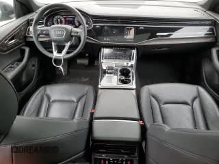 2020 Audi Q8 Premium Plus with VIN WA1EVAF19LD016508, listed as a Copart auction lot 44866694 with 49,835 mi miles and Salvage title. Bid and sale history available at DreamBid. Image 8.