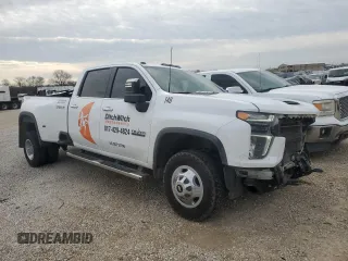 2022 Chevrolet Silverado 3500HD LTZ with VIN 1GC4YUEYXNF222193, listed as a Copart auction lot 45466865 with 84,548 mi miles and Salvage Title. Bid and sale history available at DreamBid. Image 4.