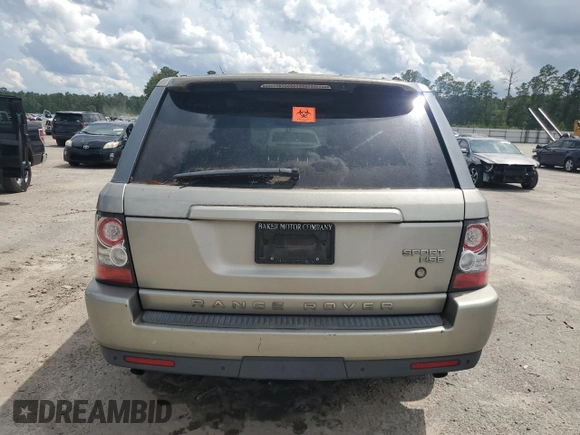 2010 Land Rover Range Rover Sport HSE Lux with VIN SALSK2D4XAA252323, listed as a Copart auction lot 60512735 with Not provided miles and Clean title. Bid and sale history available at DreamBid. Image 6.