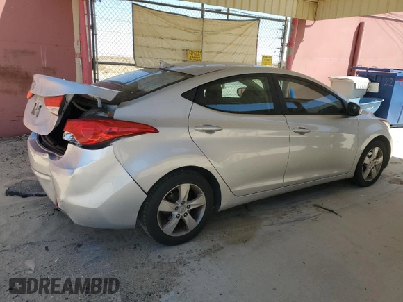 2012 Hyundai Elantra Limited with VIN KMHDH4AE3CU274216, listed as a Copart auction lot 53978675 with 115,254 mi miles and Salvage Title. Bid and sale history available at carsss.com. Image 3.