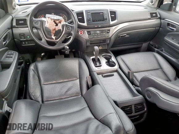 2017 Honda Ridgeline RTL с VIN 5FPYK2F55HB001824, выставлен на аукционе Copart как лот 63680045 с пробегом 84 552 миль миль и Списание • Salvage title. История ставок и продаж доступна на DreamBid. Изображение 8.