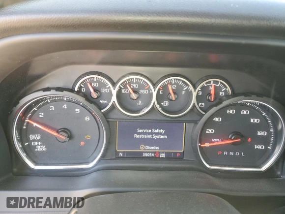 2021 Chevrolet Silverado 1500 LT with VIN 1GCPYDEK6MZ267119, listed as a Copart auction lot 87022124 with 35,054 mi miles and Salvage Title. Bid and sale history available at carsss.com. Image 9.