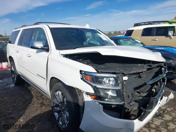 2017 Chevrolet Suburban Premier with VIN 1GNSKJKC9HR117378, listed as a IAAI auction lot 41610682 with 1 mi miles. Bid and sale history available at carsss.com. Image 6.