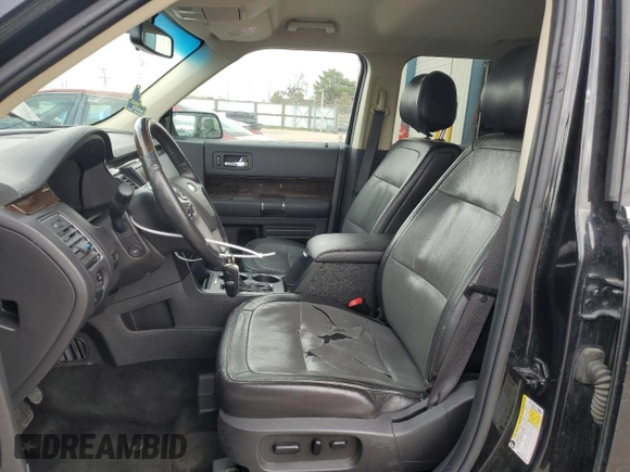 2013 Ford Flex Limited with VIN 2FMHK6D88DBD07996, listed as a Copart auction lot 51974725 with 134,375 mi miles and Salvage Title. Bid and sale history available at carsss.com. Image 7.