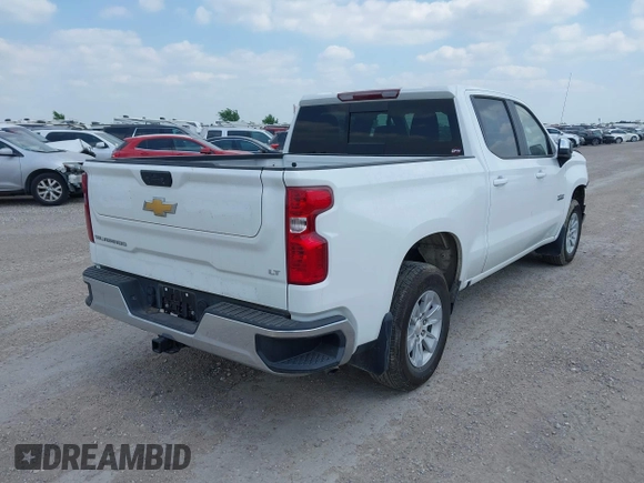 2025 Chevrolet Silverado 1500 LT with VIN 2GCPACED1S1114217, listed as a IAAI auction lot 41995350 with 12,550 mi miles and . Bid and sale history available at DreamBid. Image 4.