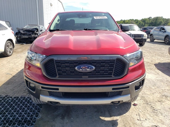 2021 Ford Ranger XL with VIN 1FTER4FH7MLD15155, listed as a Copart auction lot 52147895 with 66,526 mi miles and Salvage Title. Bid and sale history available at carsss.com. Image 5.